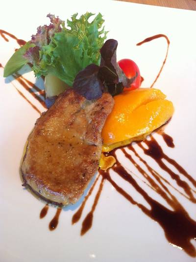 ฟัวกรา ที่ ร้านอาหาร Wine Fusion