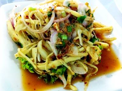 ซุปหน่อไม้ ที่ ร้านอาหาร อีสานเฮ้าส์