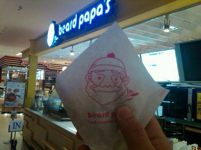 หน้าร้าน ที่ ร้านอาหาร Beard Papa's Paragon