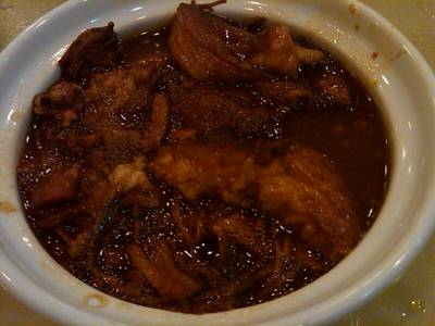 หมูตุ๋น ที่ ร้านอาหาร Top Menu (ย่าง เส็ง ทั่ง) สุขุมวิท 24
