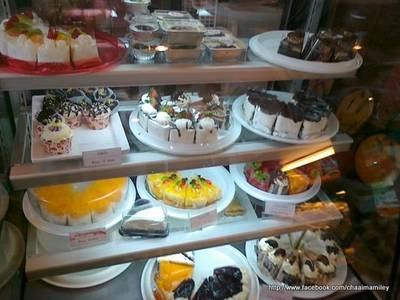 เค้กละลานตามากๆ ที่ ร้านอาหาร phu wan ภูหวาน