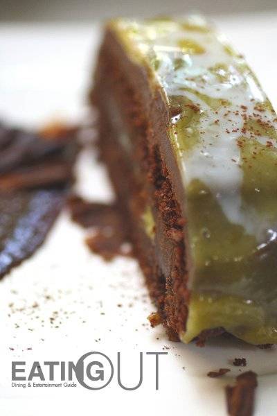 Lemon Chocolate ที่ ร้านอาหาร Puritan 
