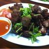 ซี่โครงหมูทอด ที่ ร้านอาหาร ภูเรือโภชนา