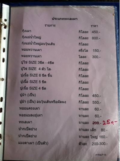 ร้านอาหาร เก๋าใหญ่ ซีฟู๊ด