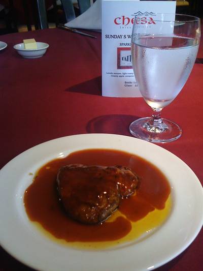 Foie-Gras ที่ ร้านอาหาร Chesa Swiss Restaurant