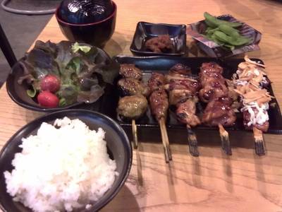 เซ็ทไก่5ไม้ ที่ ร้านอาหาร Teru Aki