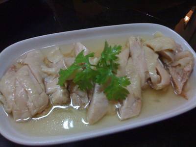 น่องไก่แช่เหล้า ที่ ร้านอาหาร Ting Tai Fu