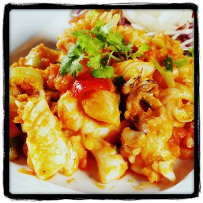 ปลาหมึกผัดไข่เค็ม
ที่ ร้านอาหาร Lake Hill ปลาหมึกผัดไข่เค็ม
ที่ ร้านอาหาร Lake Hill