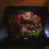 ยำเบคอนกรอบ ที่ ร้านอาหาร แดด ร่ม ลม โชย