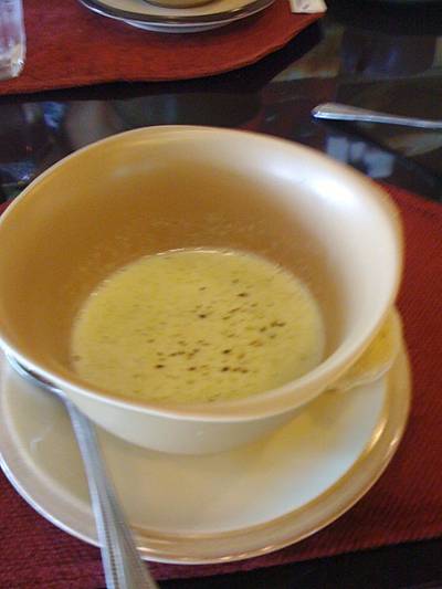 ซุปบล็อคโคลี่ ที่ ร้านอาหาร dailycious cafe