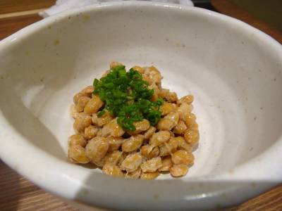 นัตโตะ หรือถั่วเน่า ที่ ร้านอาหาร Ootoya The Mall บางแค