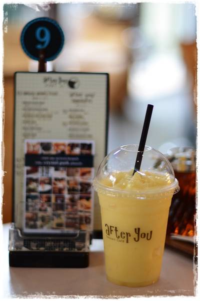 น้ำมะม่วงปั่น ที่ ร้านอาหาร After You Dessert Cafe J Avenue