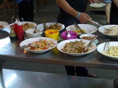 ของกินเล่น ที่ ร้านอาหาร S&B หมูกะทะ