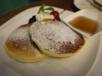 Blueberry Pancake ที่ ร้านอาหาร Made My Day