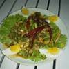 ยำถั่วพลู ที่ ร้านอาหาร หัวหิน