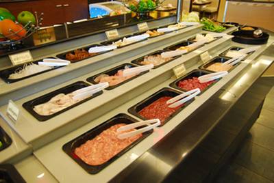 บาร์ตักอาหารครับ ที่ ร้านอาหาร Hotpot ฮอทพอท Seacon Square