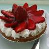 strawberry tart ที่ ร้านอาหาร ประภาคาร โรงแรม ambassador