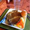 T-Bone steak ที่ ร้านอาหาร Krung Thai Kitchen