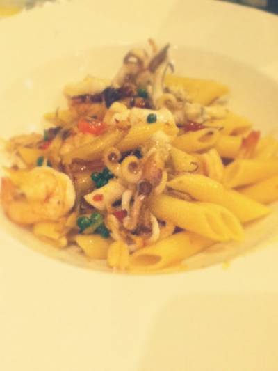 penne' seafood kee mao :) ที่ ร้านอาหาร At Bua