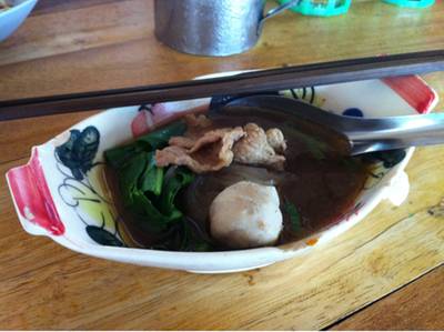 ก๋วยเตี๋ยรเรือตากะยาย ที่ ร้านอาหาร ก๋วยเตี๋ยวเรือตากะยาย
