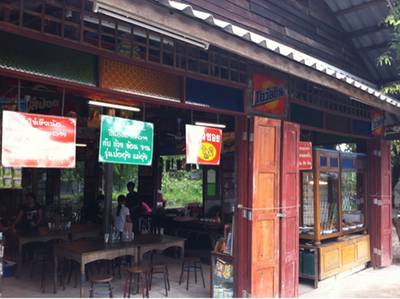 ร้านอาหาร ร้านอาหารข้างโรงหนัง