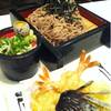โซบะเย็นเทมปุระ...เส้นนุ่ม ซุปอร่อย ที่ ร้านอาหาร ฟูจิ เทสโก้โลตัสพระราม 1