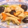 หน่อไม้ทะเลผัดกุ้ง ที่ ร้านอาหาร หูฉลามปู่เจ้า