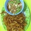 ส้มตำทอด ที่ ร้านอาหาร The Boo