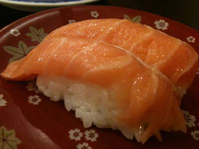 แซลม่อนละลายในปาก >.< ที่ ร้านอาหาร Kozo Sushi ธนิยะพลาซ่า