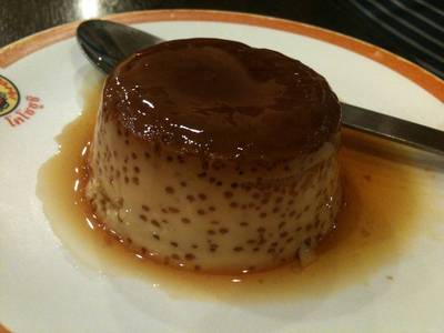 คาราเมลคัสตาร์ด ที่ ร้านอาหาร Kozo Sushi ธนิยะพลาซ่า
