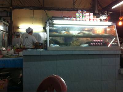 อร่อยดีครับร้านนี้ ที่ ร้านอาหาร ครัวยกนิ้ว ข้าวต้มฟรี
