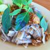 หยวกผัดกะปิ ที่ ร้านอาหาร ครัวกลางดง