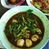 เล็ก 1 เทเกาเหลารวมแล้ว  ชามเดียวไม่พอชัววร์ ที่ ร้านอาหาร ก๋วยเตี๋ยวเรือ ลุงประตูน้ำ