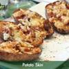 ของทานเล่นแบบไอริช Potato Skin ที่ ร้านอาหาร ฟลาน โอเบรียนส์ ไอริชผับ