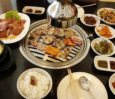 หมูย่างจานเด็ด อร่อยมาก ที่ ร้านอาหาร ล้ำลำ (Lum Lum) Korean Restaurant