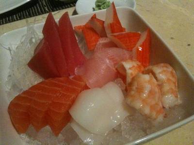 Sashimi รวม ที่ ร้านอาหาร Tsu  JW Marriott
