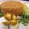 ข้าวคลุกน้ำพริกเผา ที่ ร้านอาหาร บรรเจิด