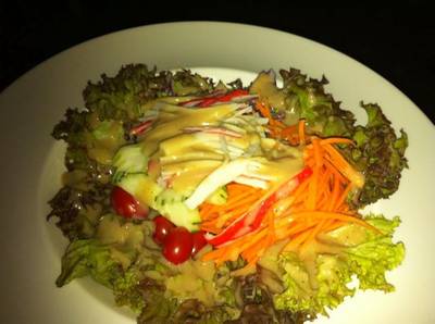 Saladผัก ที่ ร้านอาหาร สตูเฟ่