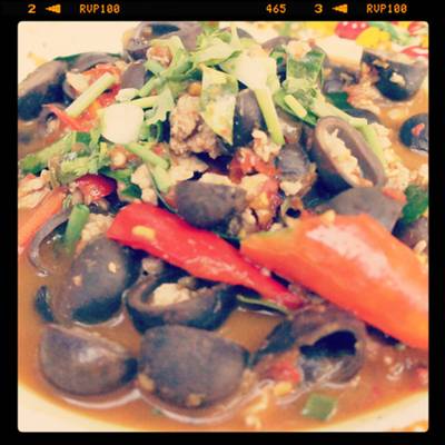 แกงคั่วเห็ดถอบ 97บาท ที่ ร้านอาหาร ต๋อง อาหารพื้นเมือง