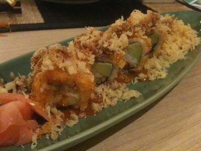 Crunchy rolls (360.-) ที่ ร้านอาหาร Joushitsu Sushi