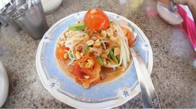 ร้านอาหาร ร้านทับทิมกรอบเจ้อ้วน