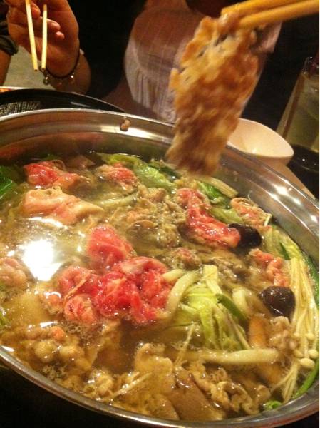 easy easy along BTS line :)) ok-ish taste ที่ ร้านอาหาร ชูบา ชาบู