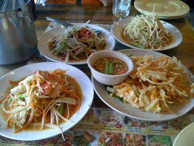 แซ่บสะเด็ด สาขาอโศก ที่ ร้านอาหาร แซ่บสะเด็ด อโศก