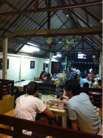 ตำร่บแซ่บ ที่ ร้านอาหาร ตำรับแซ่บ