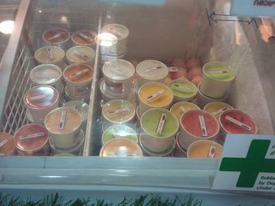 นี่แบบถ้วย ที่ ร้านอาหาร I-maru