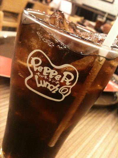 กินน้ำรออาหาร ที่ ร้านอาหาร Pepper Lunch Center One Center One