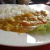 ข้าวแกงกะหรี่ ที่ ร้านอาหาร B.O.B Korean Spicy Restaurant