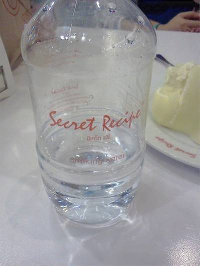 น้ำเปล่าคะ ที่ ร้านอาหาร Secret Recipe Terminal 21
