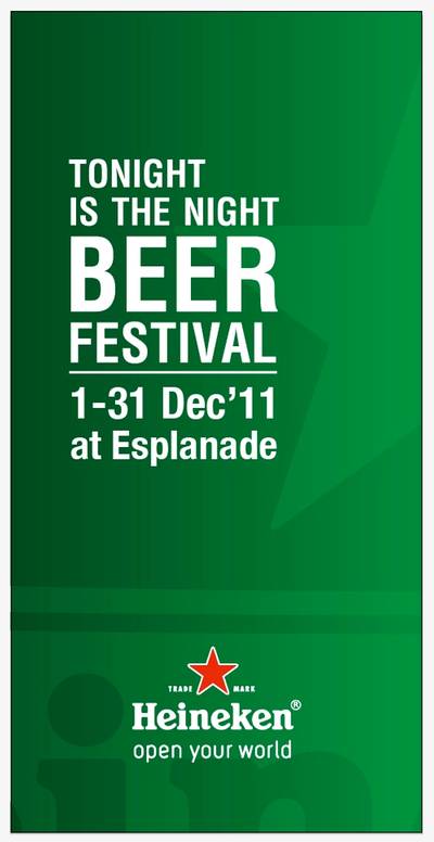 Heineken : Tonight is the night BEER FESTIVAL at Esplanade ที่ ร้านอาหาร Heineken’s Beer Park @ Esplanade รัชดา
