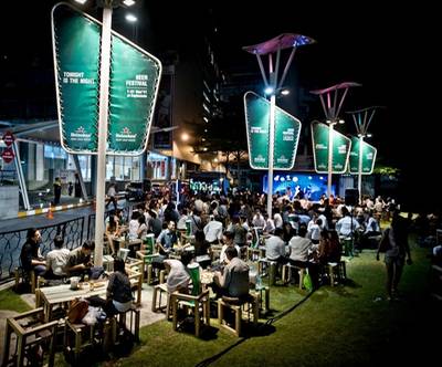 Heineken : Tonight is the night BEER FESTIVAL at Esplanade ที่ ร้านอาหาร Heineken’s Beer Park @ Esplanade รัชดา